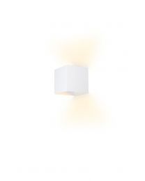 CUBE IP54 Wall Lamp White